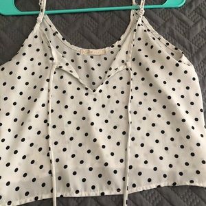 Polka dot top